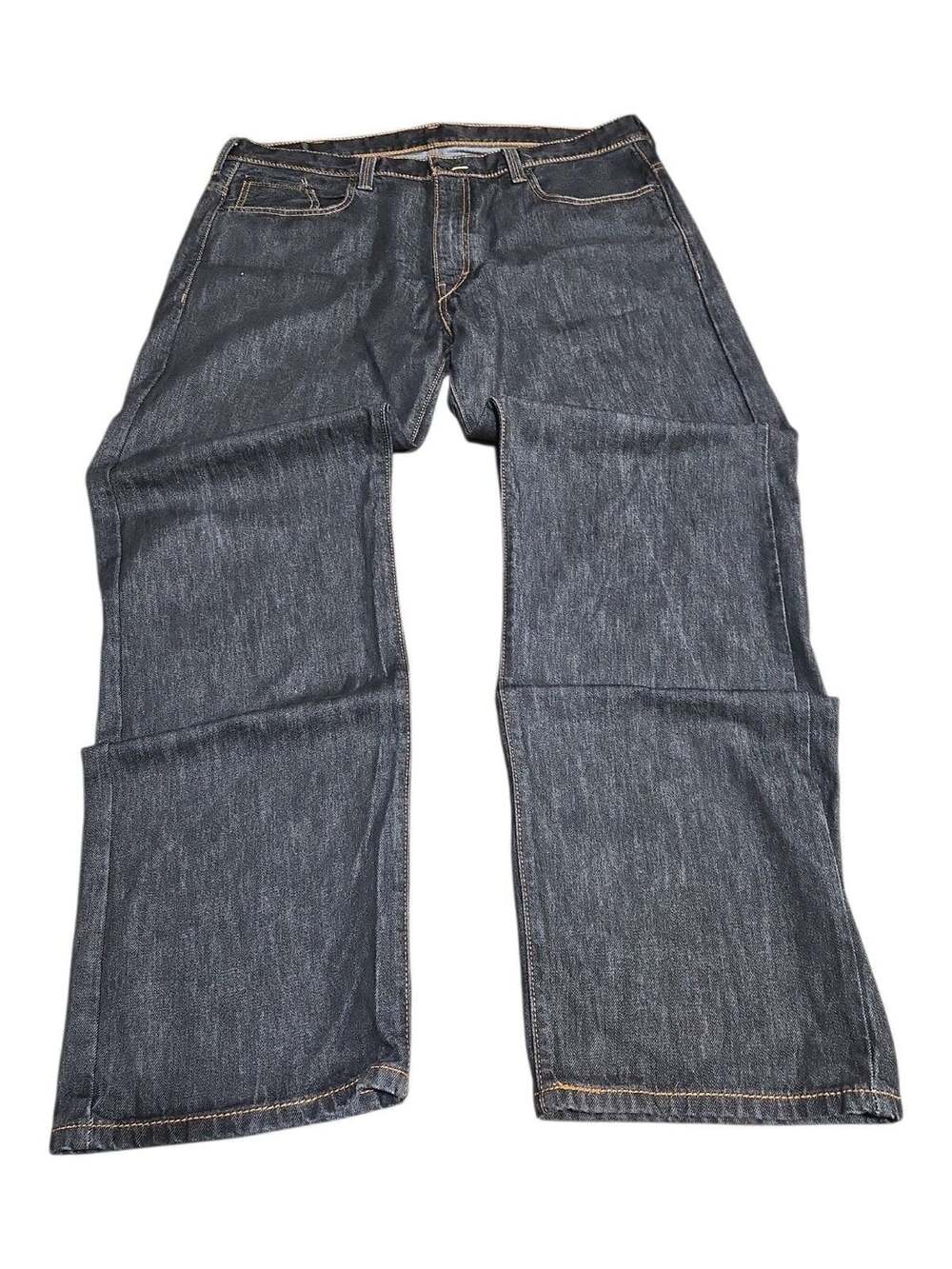 Levi's 569 Jeans Size 38W x 34L Dark Wash Denim Flare Jeans